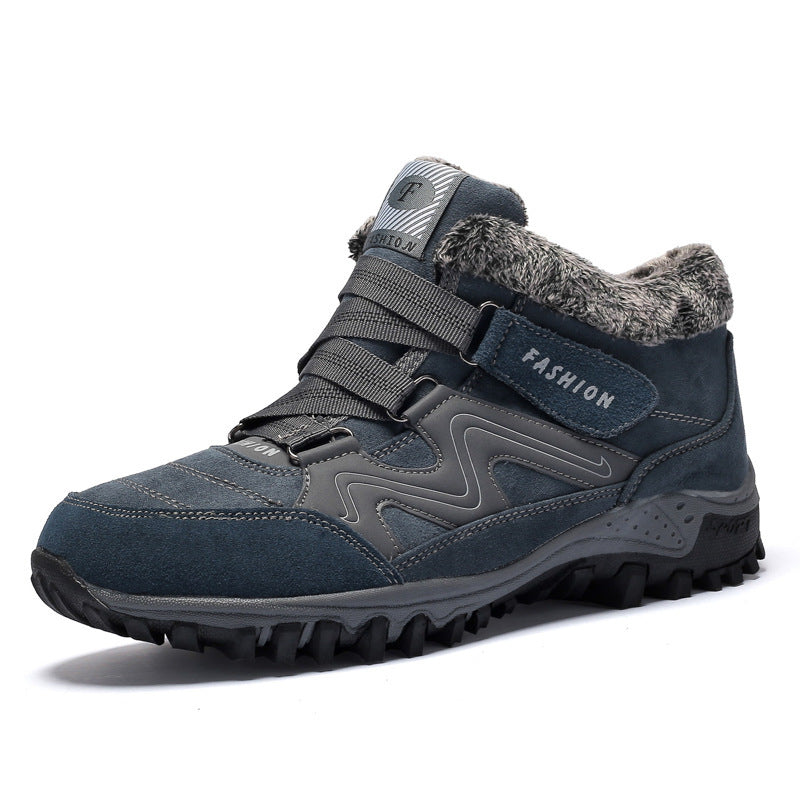 Men's Snow Boots And Women's Non-slip Warm