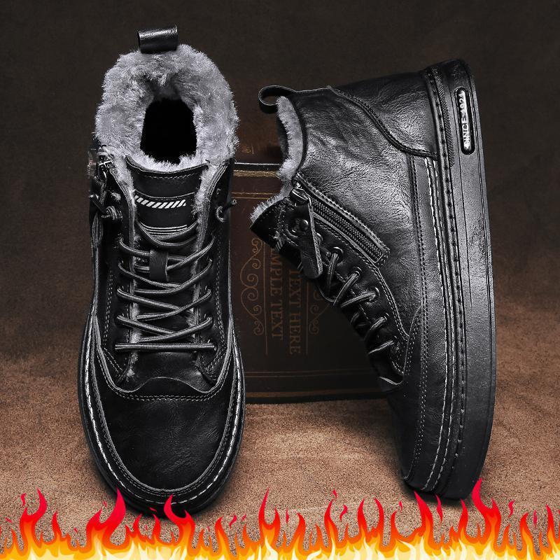 Personalized Youth Casual Fashion Shoes Winter Plush