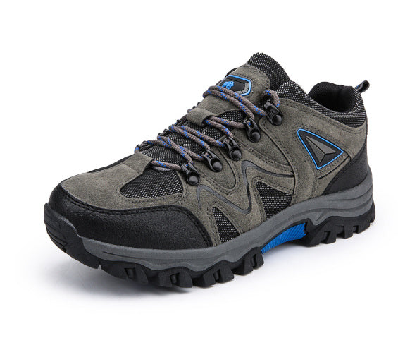 Outdoor Sports Men's Suede Low Top Hiking Shoes